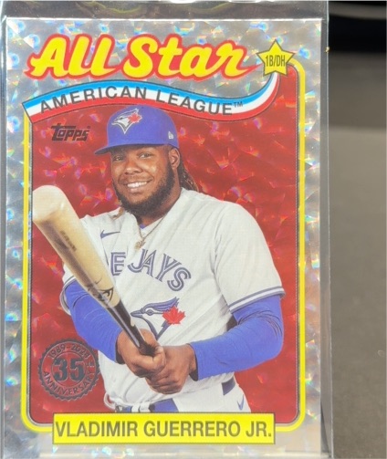 2024 Topps Series 2 1989 All-Star #89ASB-35 Vladimir Guerrero Jr — front
