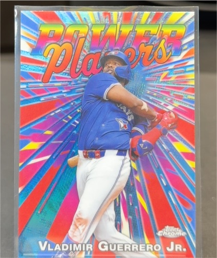 2025 Topps Chrome #PP-11 Vladimir Guerrero Jr. Power Players — front