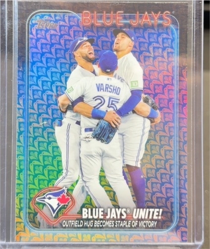 2024 Topps Series 1 #167 Blue Jays Unite! — front