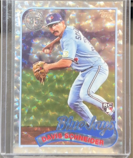 2024 Topps Series 2 1989 Retro Mega Foil #89B2-33 Davis Schneider — front