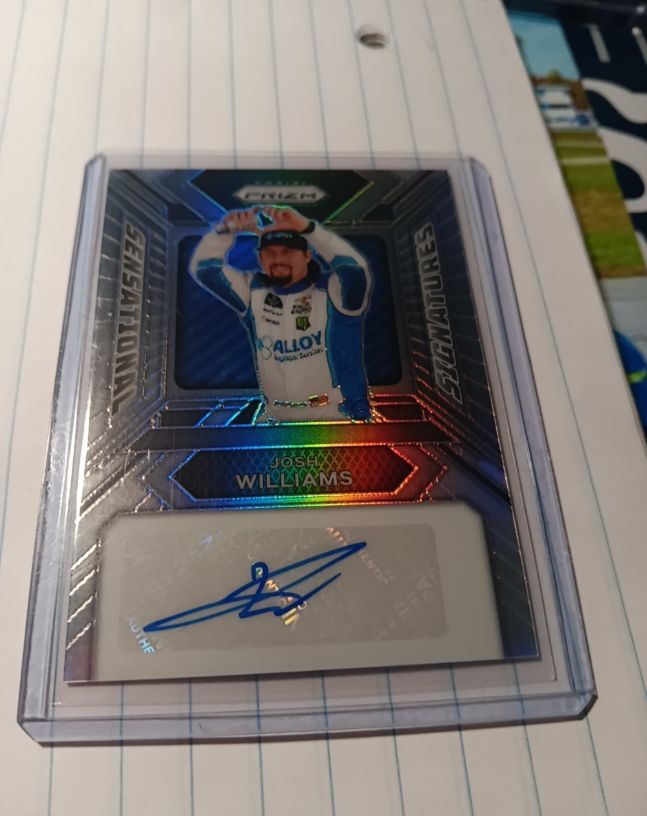 2024 Panini Prizm Sensational Signatures Josh Williams — front