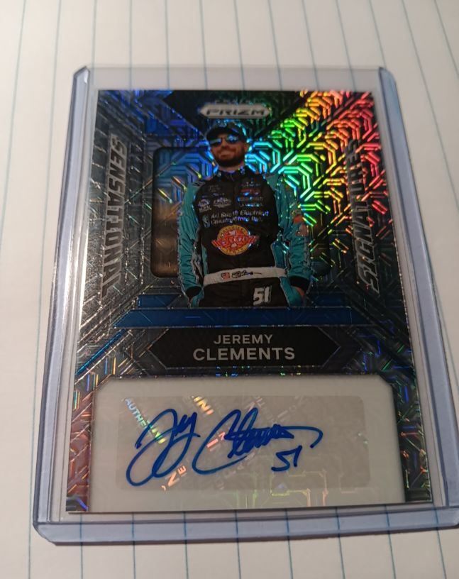 2024 Panini Prizm Sensational Signatures #SS-JCS Jeremy Clements — front