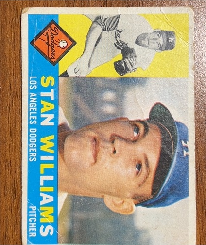 1960 Topps #278 Stan Williams — front