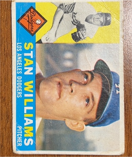 1960 Topps #278 Stan Williams — front