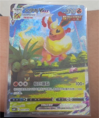 2024 Pokémon Sword & Shield CSHC #003 Flareon VMAX — front