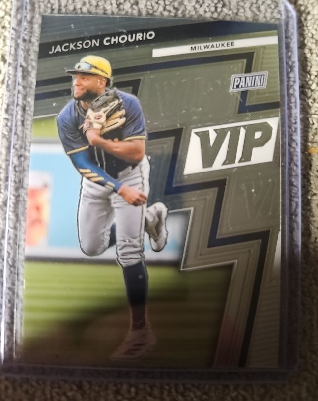2025 Panini The National VIP #47 Jackson Chourio — front