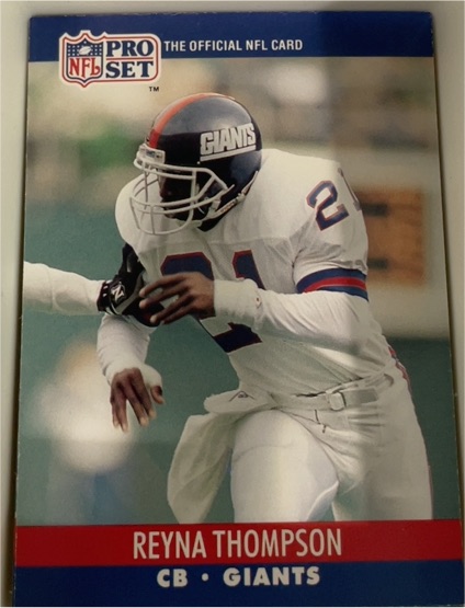 1990 Pro Set #766 Reyna Thompson — front