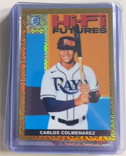 2022 Bowman Chrome Hi-Fi Futures #HIFI-22 Carlos Colmenarez — front