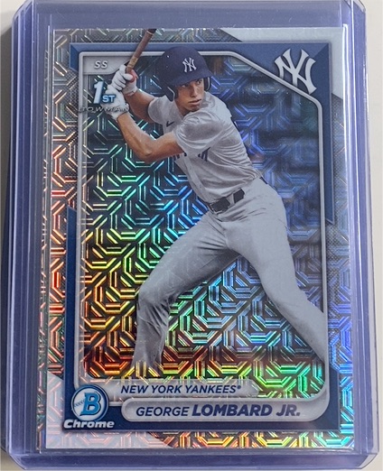 2024 Bowman Chrome #BCP-79 George Lombard Jr. — front