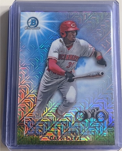 2023 Bowman Chrome Sights on September #SOS-7 Elly De La Cruz — front