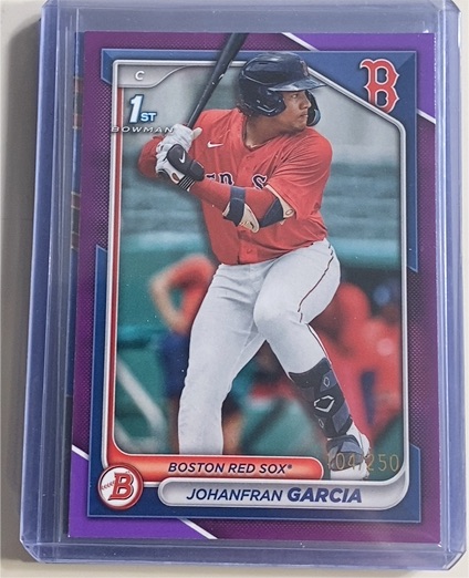 2024 Bowman #BP-49 Johanfran Garcia — front