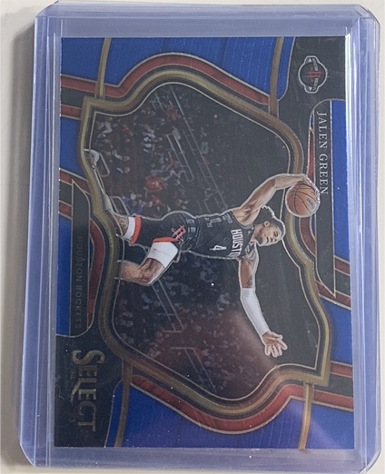2022-23 Panini Select Courtside Jalen Green Rookie Card — front