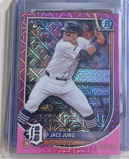2025 Bowman Chrome #59 Jace Jung — front