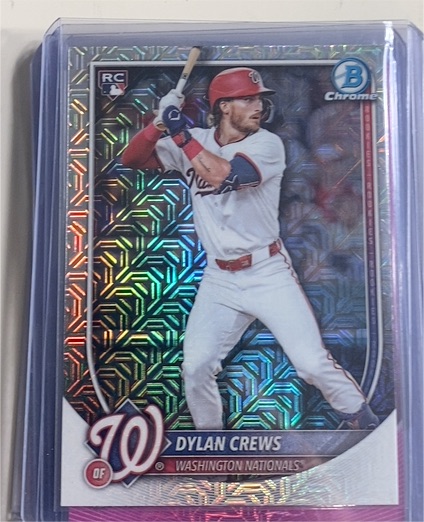 2025 Bowman Chrome #42 Dylan Crews — front