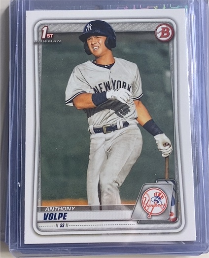 2020 Bowman 1st #BP-139 Anthony Volpe — front