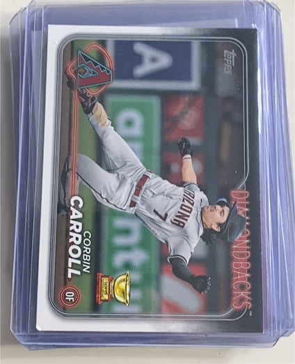 2024 Topps #156 Corbin Carroll Arizona Diamondbacks — front