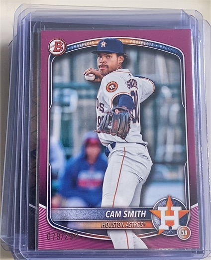 2025 Bowman #BP-48 Cam Smith — front