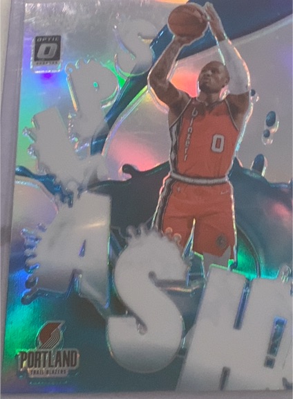 2020-21 Panini Donruss Optic Splash! #5 Damian Lillard — front