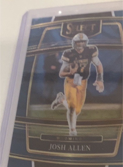 2022 Panini Select Draft Picks #100 Josh Allen — front