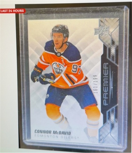 2019-20 Upper Deck Premier #61 Connor McDavid — front