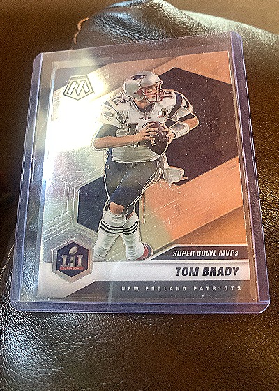 2021 Panini Mosaic #284 Tom Brady Super Bowl MVPs — front