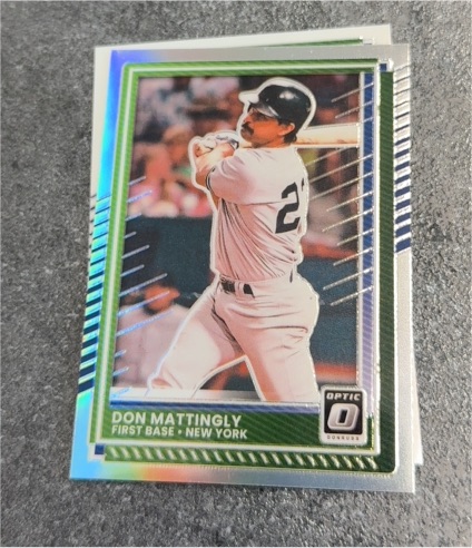 2025 Panini Donruss Optic #98 Don Mattingly — front