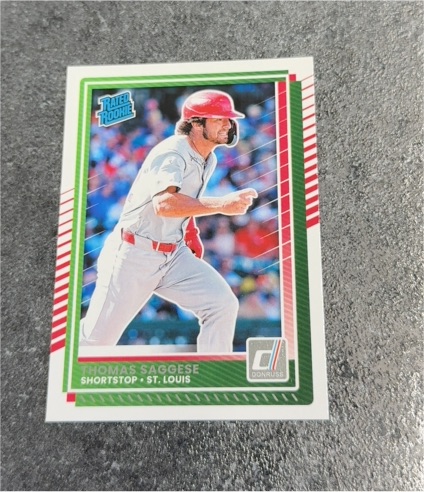 2025 Donruss #30 Thomas Saggese — front