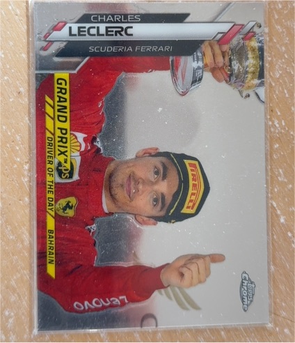 2020 Topps Chrome Formula 1 #155 Charles Leclerc — front
