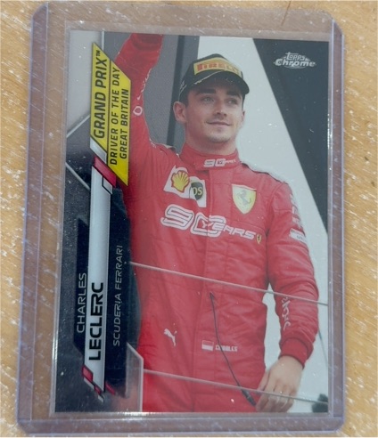 2020 Topps Chrome Formula 1 #163 Charles Leclerc — front