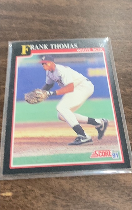 1991 Score #840 Frank Thomas — front