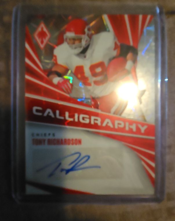 2024 Panini Phoenix #C-TRN Tony Richardson Calligraphy — front