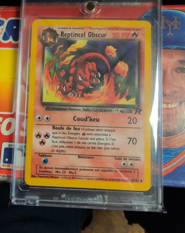 1999 Pokémon Team Rocket #32 Reptincel Obscur — front