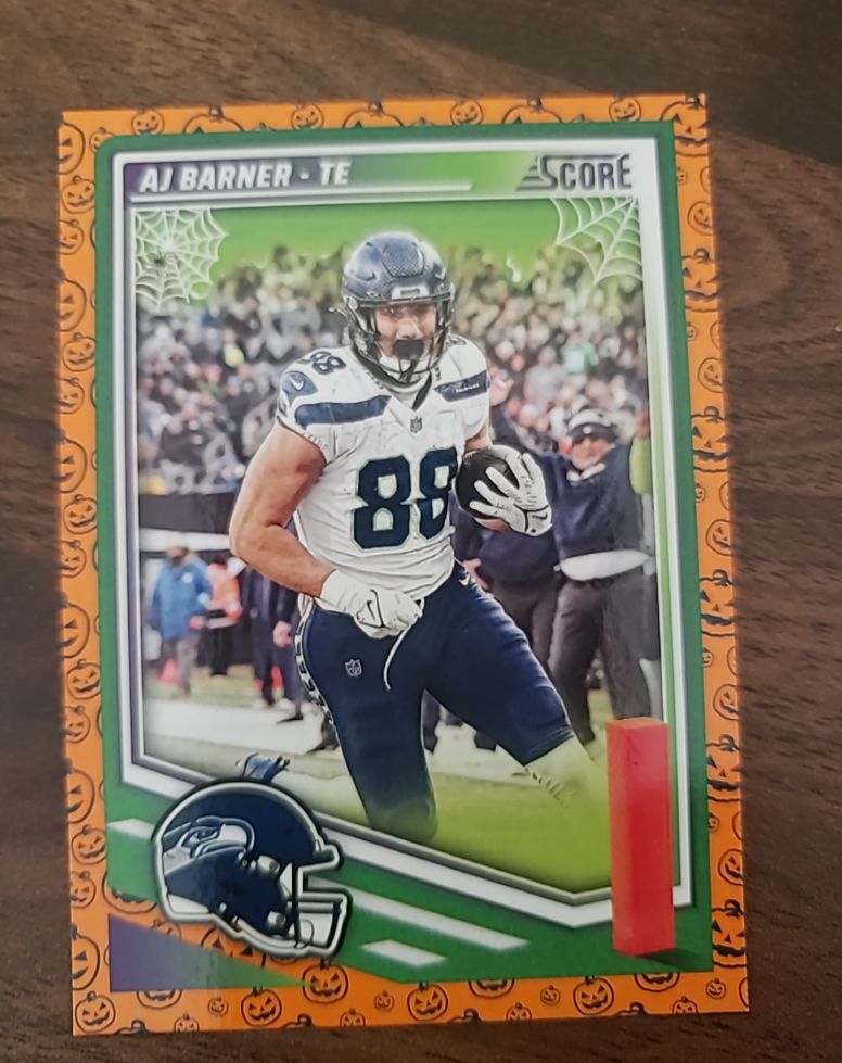 2025 Score A Treat Halloween #82 AJ Barner — front