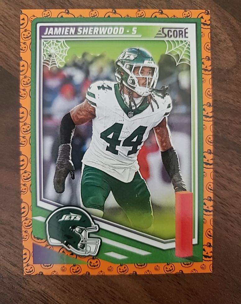 2025 Panini Score A Treat Halloween #144 Jamien Sherwood — front