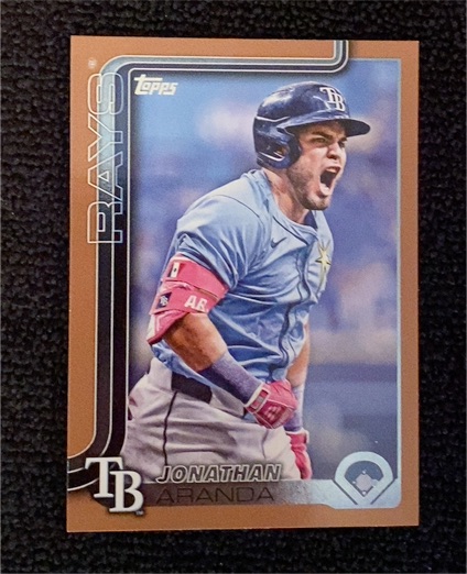 2025 Topps Series 2 #678 Jonathan Aranda — front