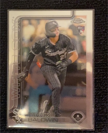 2025 Topps Chrome #3 Brooks Baldwin — front