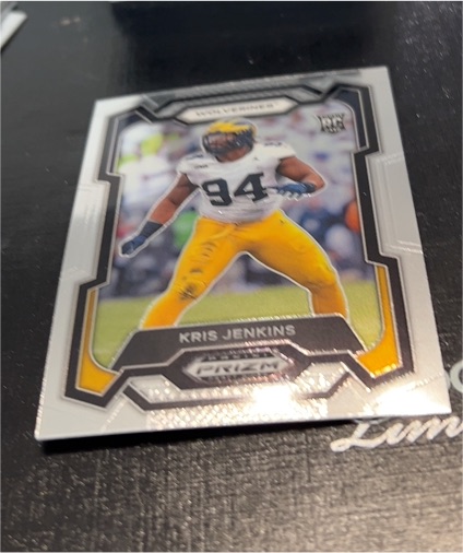 2024 Panini Prizm Draft Picks #140 Kris Jenkins — front