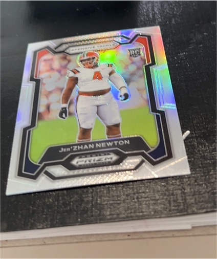 2024 Panini Prizm Draft Picks #136 Jer'Zhan Newton — front