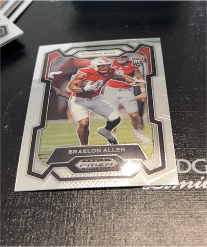 2024 Panini Prizm Draft Picks #129 Braelon Allen — front