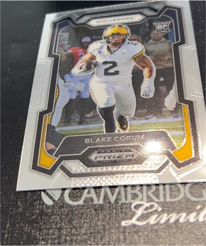 2024 Panini Prizm Draft Picks #128 Blake Corum — front