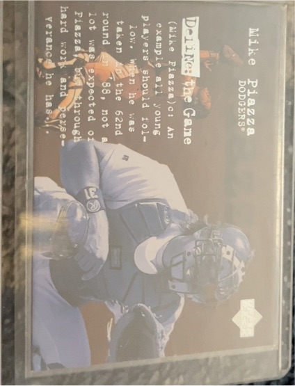 1998 Upper Deck Define The Game #149 Mike Piazza — front