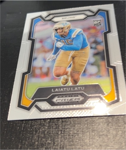 2024 Panini Prizm Draft Picks #121 Laiatu Latu — front