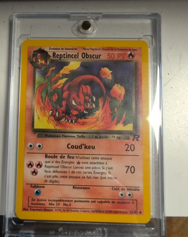 2000 Team Rocket #32 Reptincel Obscur — front