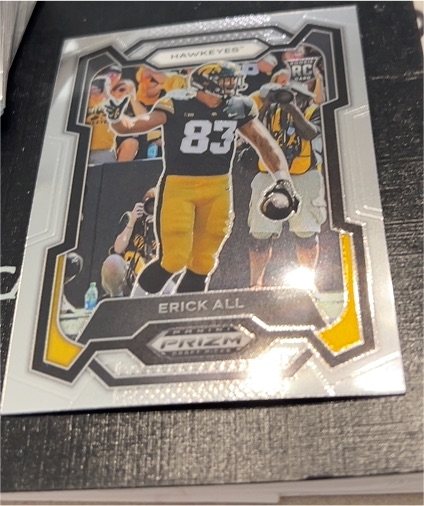 2024 Panini Prizm Draft Picks #171 Erick All — front