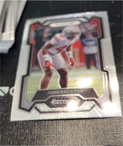 2024 Panini Prizm Draft Picks #168 Josh Proctor — front