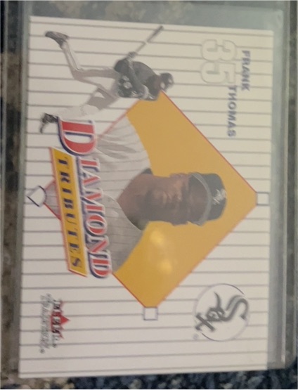 2001 Fleer Tradition #35 Frank Thomas — front