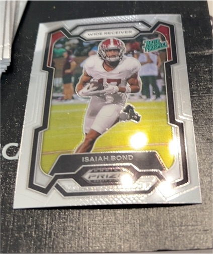 2024 Panini Prizm Draft Picks #184 Isaiah Bond — front