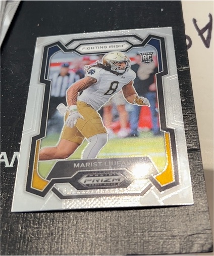 2024 Panini Prizm Draft Picks #178 Marist Liufau — front