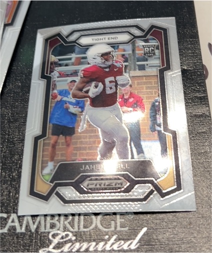 2024 Panini Prizm Draft Picks #160 Jaheim Bell Rookie — front