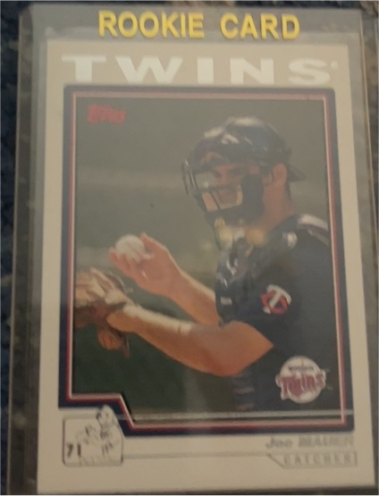 2004 Topps #559 Joe Mauer — front